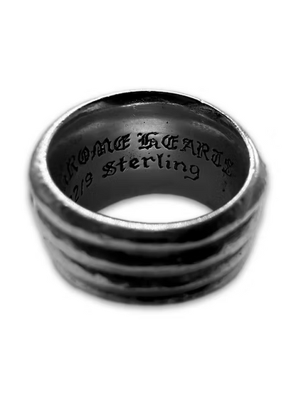 Chrome Hearts ‘Dagger’ .925 Sterling Silver Etched Ring
