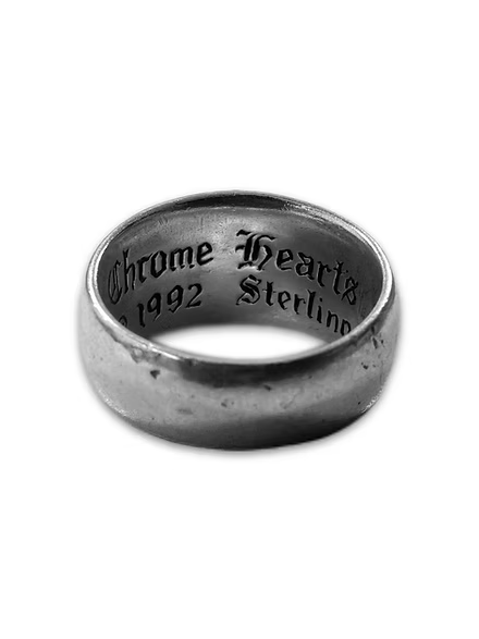 Chrome Hearts ‘Floral Cross’ Sterling Silver Ring